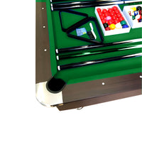 Pool Table Built for Consistent Gameplay, Automatic Ball Return, Adjustable Legs, Complete Accessory Set