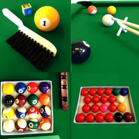 Pool Table Built for Consistent Gameplay, Automatic Ball Return, Adjustable Legs, Complete Accessory Set