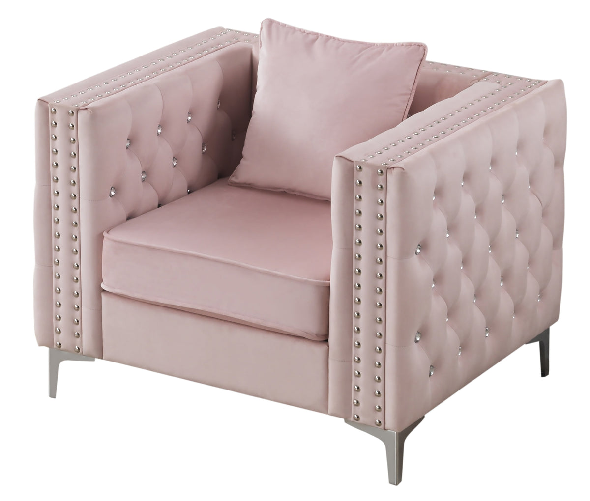 Newbury Accent Chair in Black Color