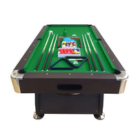 Pool Table Built for Consistent Gameplay, Automatic Ball Return, Adjustable Legs, Complete Accessory Set