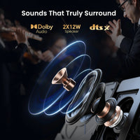 DBOX02 4K Laser Projector for Home Theater, Google TV, Auto Focus, Smart Home Cinema