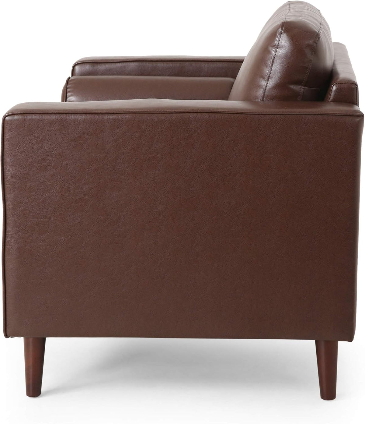 Malinta Club Chair, Medium, Dark Brown + Espresso