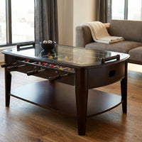 42” Foosball Coffee Table, Soccer, Accessories Included by — Studio Shot
