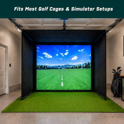 Golf Simulator Turf Flooring, Golf Mat for Indoor, Golf Simulator Accessories, Putting Turf 10 X 6Ft
