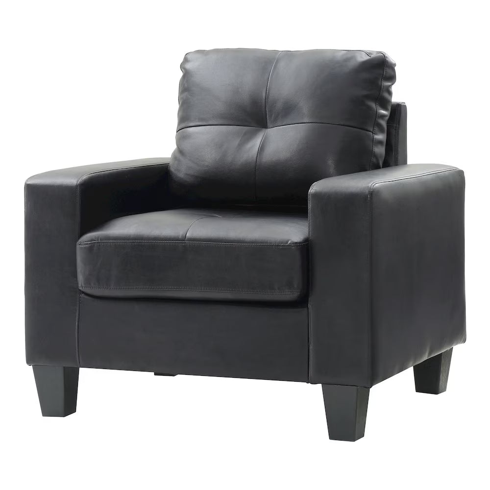 Newbury Accent Chair in Black Color
