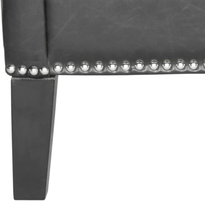 SAFAVIEH Mercer Collection Mckinley Club Chair, Antique Black