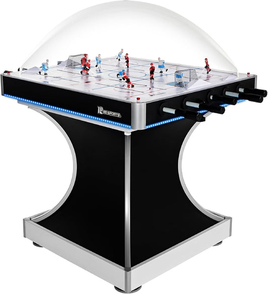 Dome Hockey Table with Electronic Scorer, Bubble Hockey