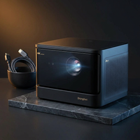 DBOX02 4K Laser Projector for Home Theater, Google TV, Auto Focus, Smart Home Cinema — Studio Shot