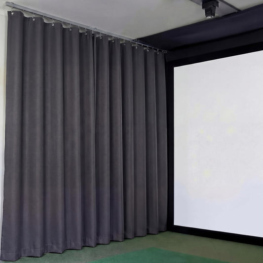 Golf Simulator Curtain Golf Curtains Black