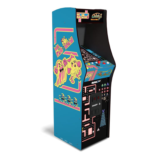 Ms. Pac-Man Class of '81 Deluxe Arcade Machine with 12 Retro Games