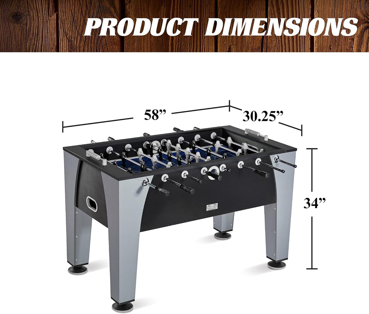 Barrington 58" Full Size Competition Foosball Table