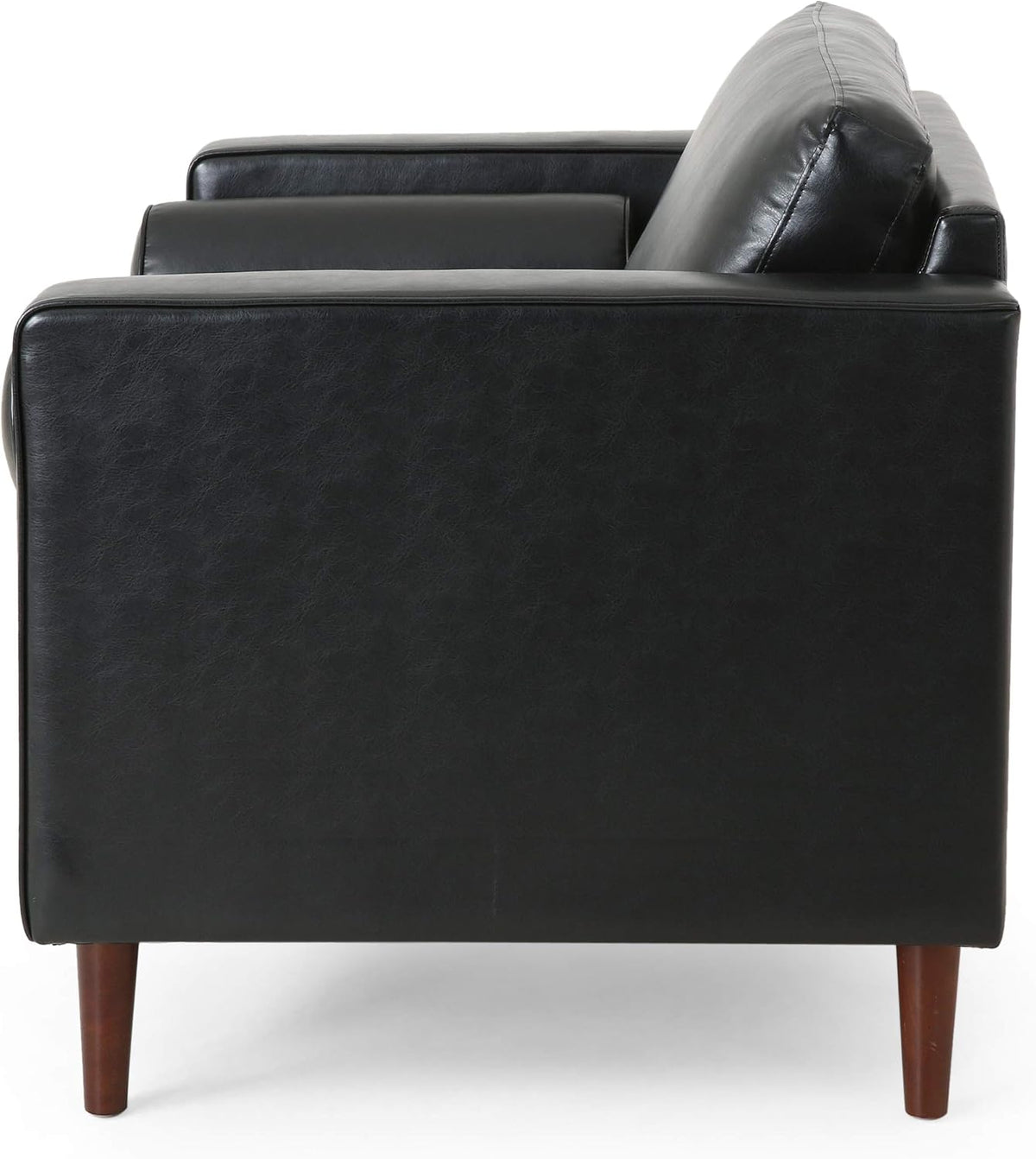 Malinta Club Chair, Midnight + Espresso