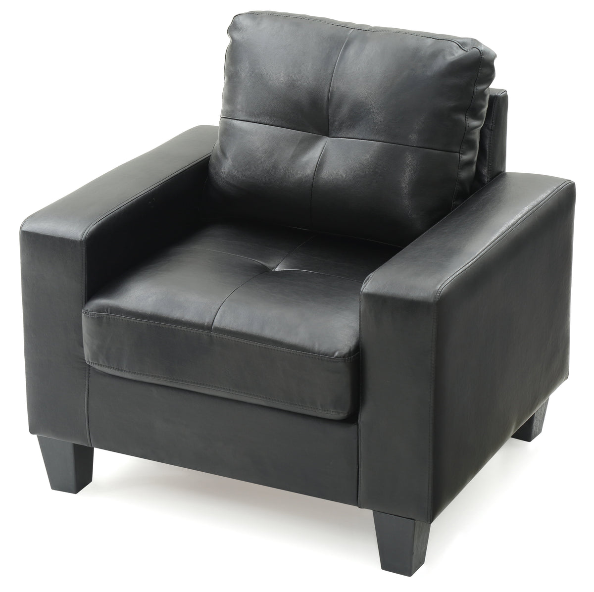Newbury Accent Chair in Black Color